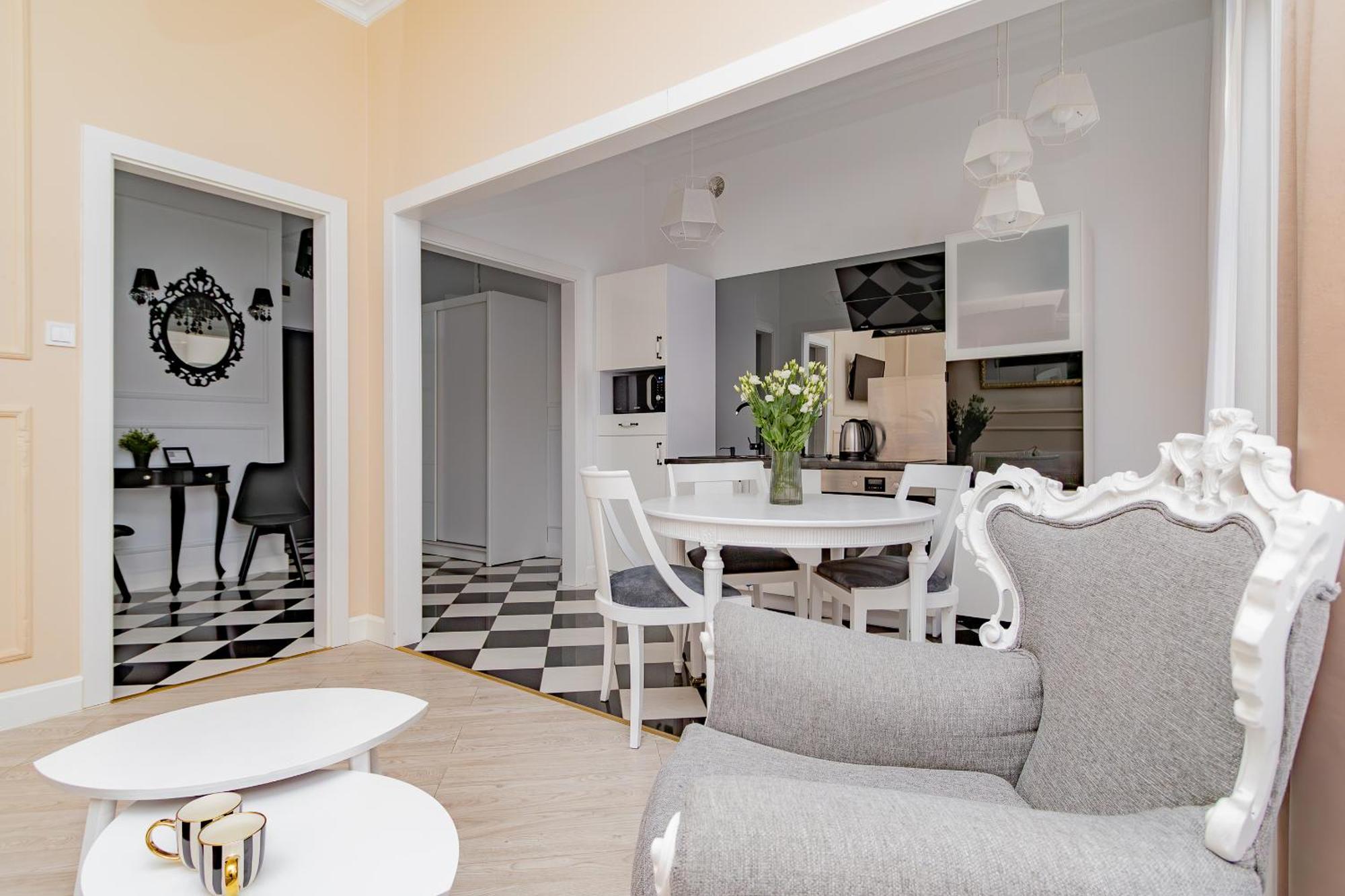 Glow Apartments - Apartment Dubaj Glamour, Ulica Dluga Old Town 格但斯克 外观 照片
